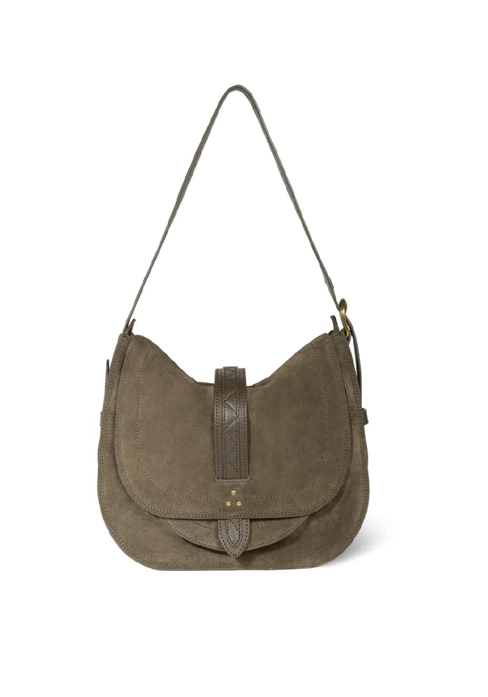 Rose & Lini JÉRÔME DREYFUSS “MARIO” SAVANE LEATHER BAG