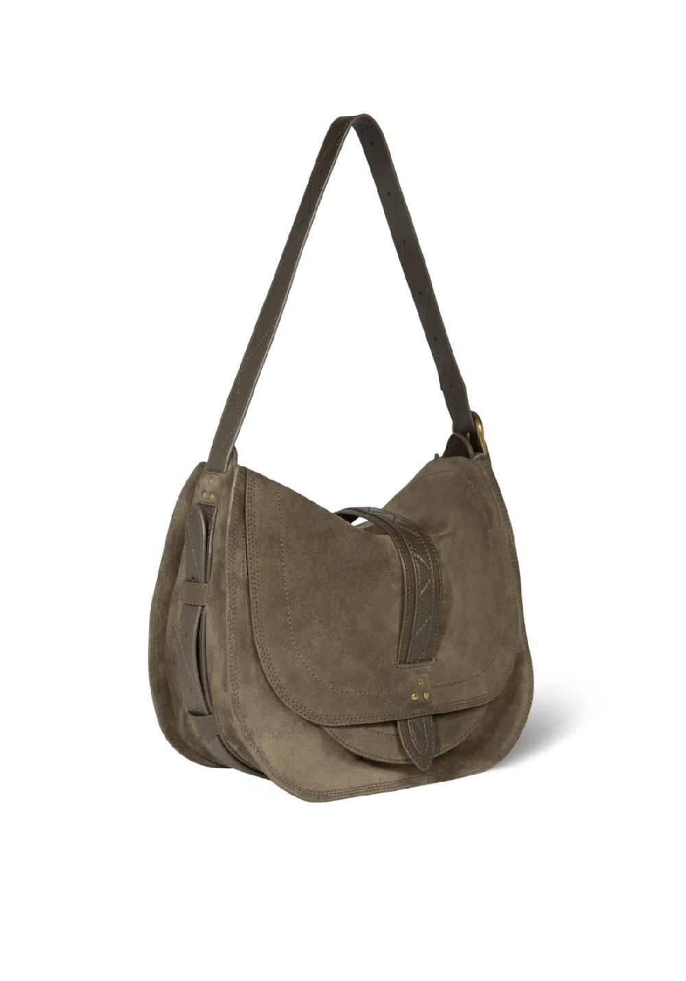 Rose & Lini JÉRÔME DREYFUSS “MARIO” SAVANE LEATHER BAG