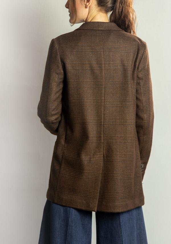 Rose & Lini KILTIE WOOL “LUCAS” BROWN & BLACK JACKET