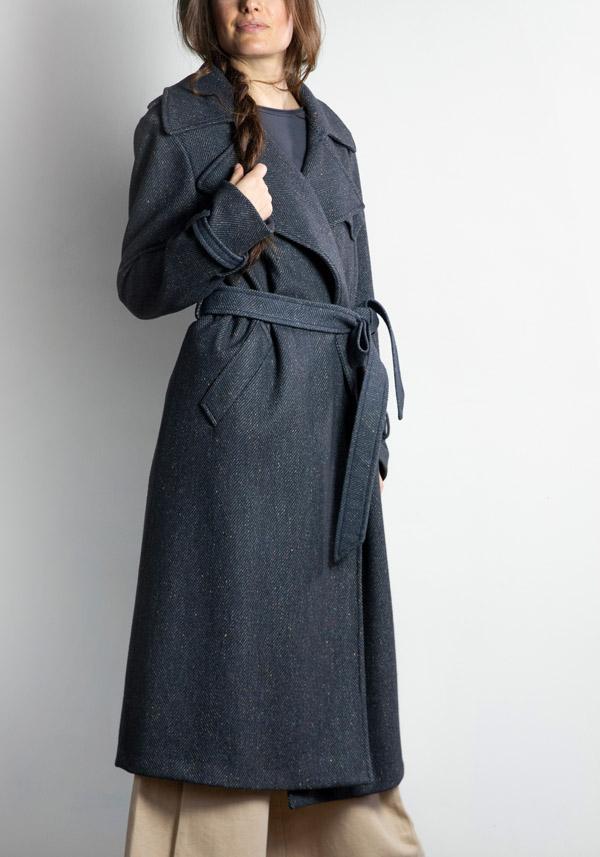 Rose & Lini KILTIE WOOL “NEW COLIN” BLUE COAT