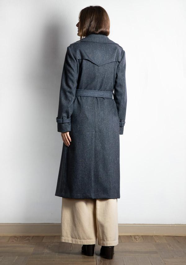 Rose & Lini KILTIE WOOL “NEW COLIN” BLUE COAT