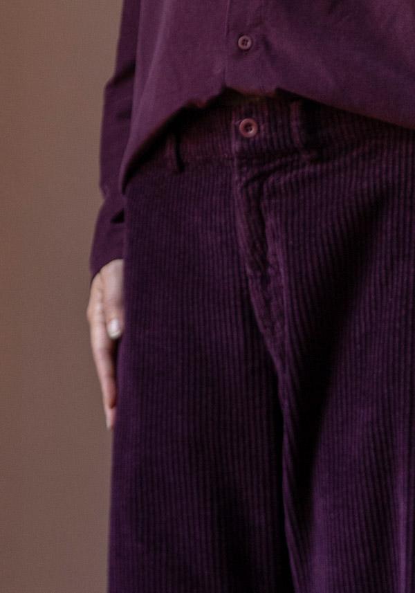 Rose & Lini LABO ART CORDUROY “BUM” PANTS MORGON