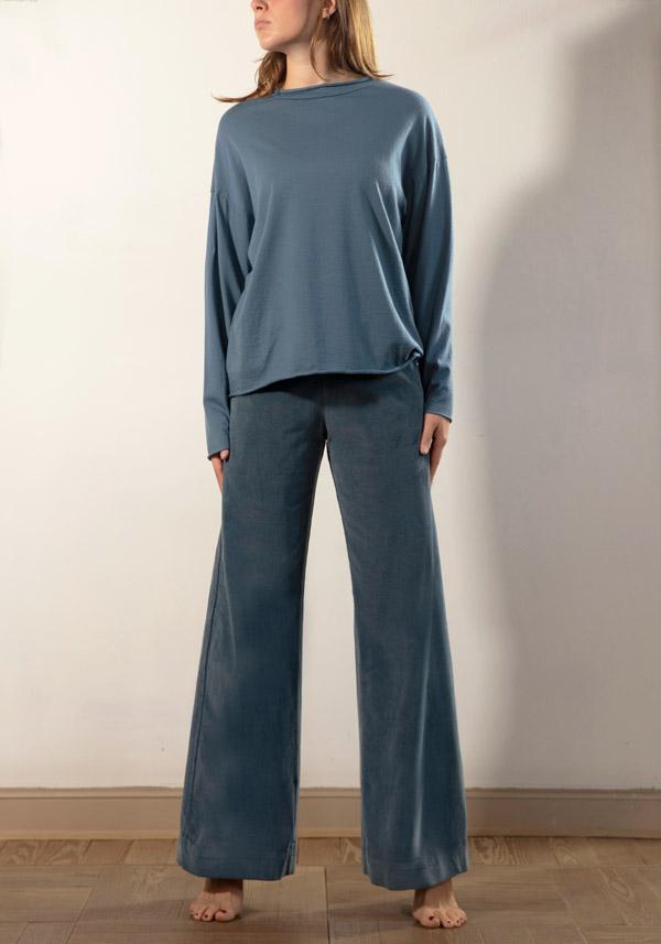 Rose & Lini LABO ART COTTON “DIANA” PANTS ALASKA