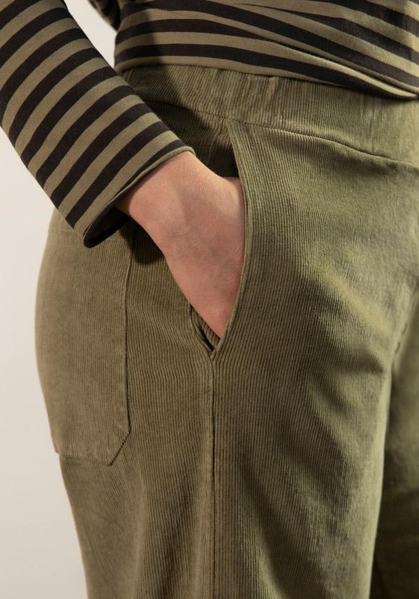 Rose & Lini LABO ART COTTON “DIANA” PANTS BONSAI