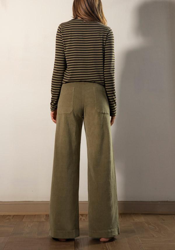 Rose & Lini LABO ART COTTON “DIANA” PANTS BONSAI