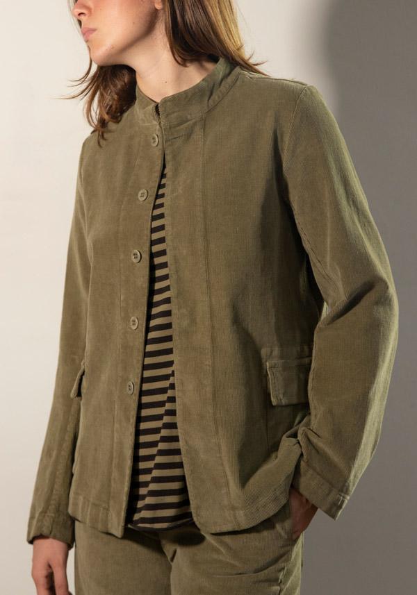 Rose & Lini LABO ART COTTON “PINOLO” JACKET BONSAI