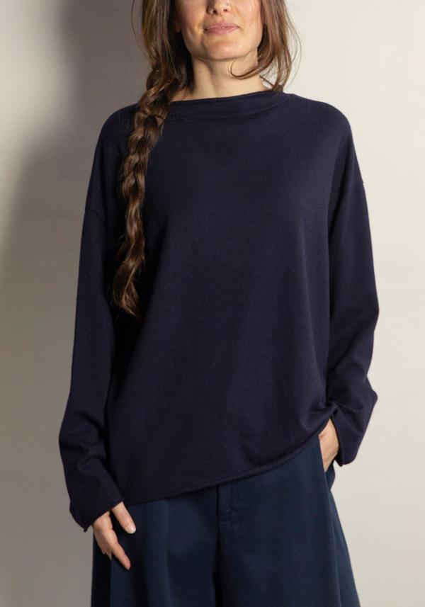 Rose & Lini LABO ART WOOL “PIMPA” ATLANTIC SWEATER