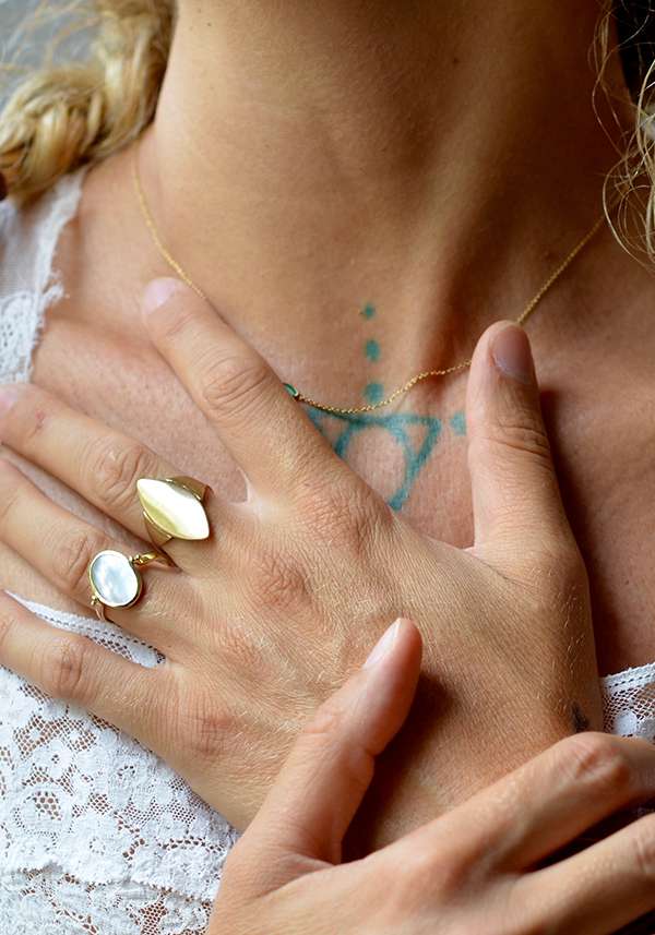 Rose & Lini MAITEA “MAYA” GOLD RING