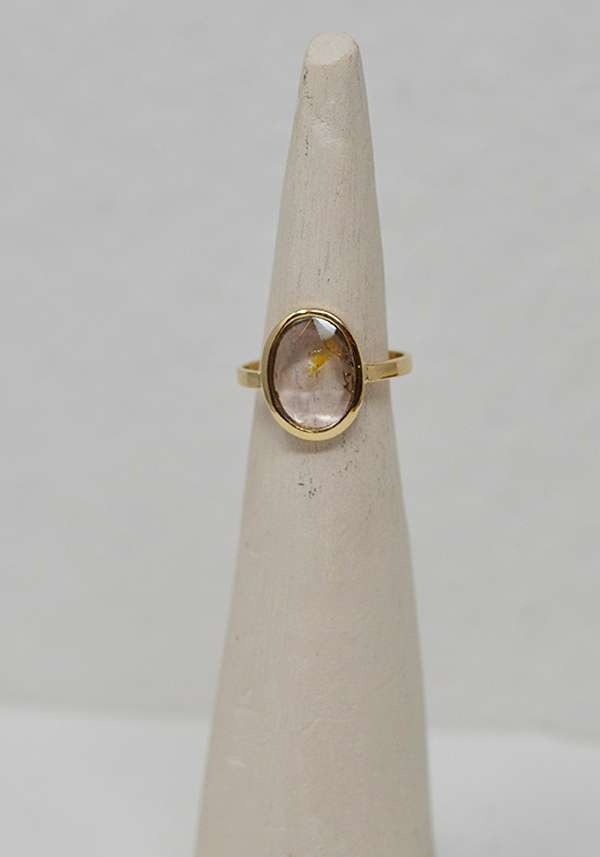 Rose & Lini MAITEA “OVAL” CLEAR TOURMALINE RING