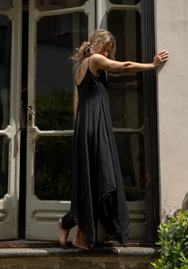 Rose & Lini MARC LE BIHAN BLACK “COMBI 2193” DRESS