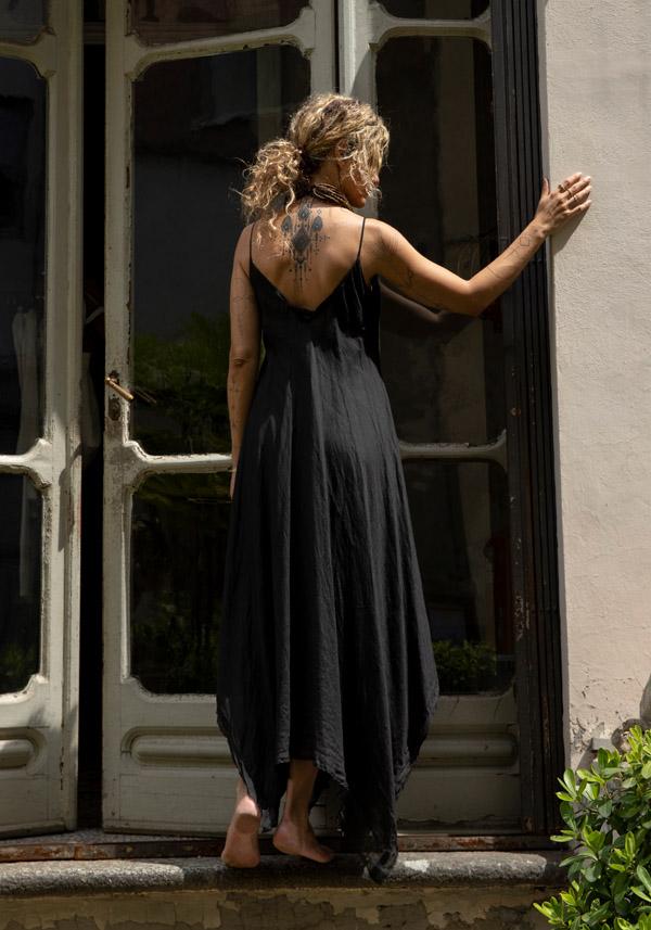 Rose & Lini MARC LE BIHAN BLACK “COMBI 2193” DRESS