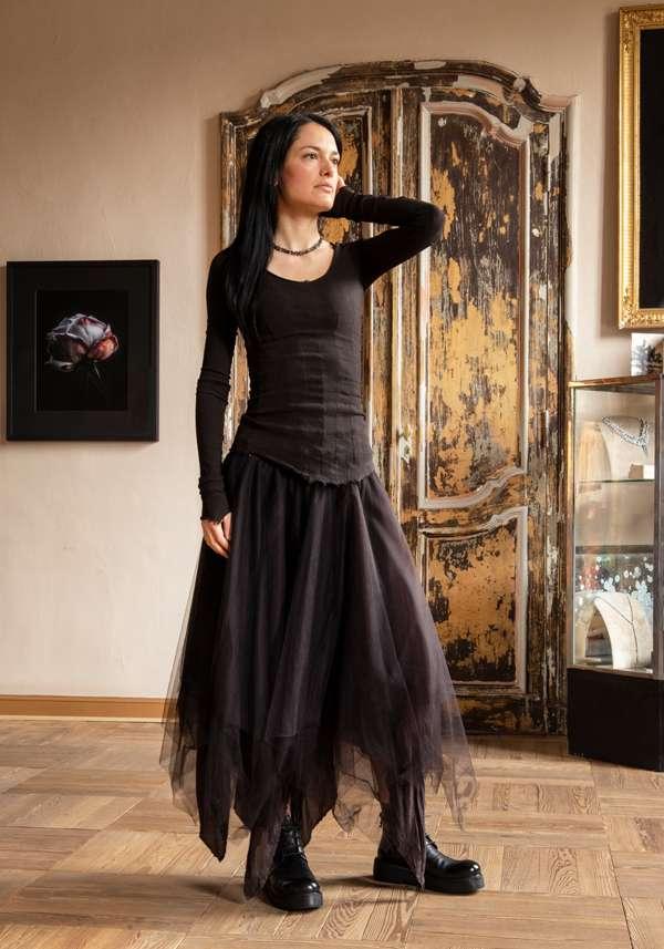 Rose & Lini MARC LE BIHAN “CORSET 26909” DARK BROWN