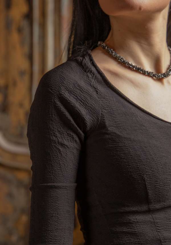 Rose & Lini MARC LE BIHAN “CORSET 26909” DARK BROWN