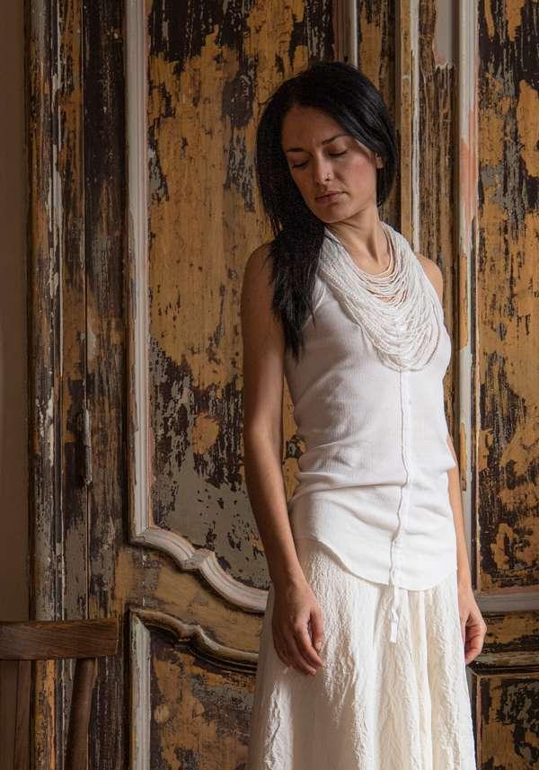 Rose & Lini MARC LE BIHAN “DEBARD 2816” WHITE TOP