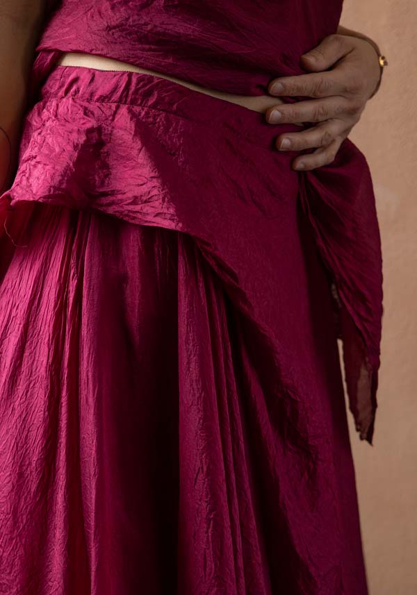 Rose & Lini MARC LE BIHAN RASPBERRY “SKIRT 2503”