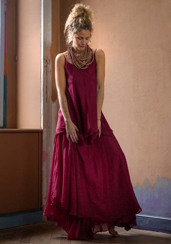 Rose & Lini MARC LE BIHAN RASPBERRY “SKIRT 2503”