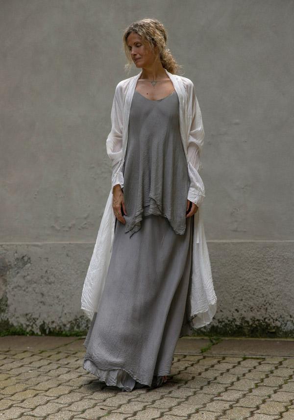 Rose & Lini MARC LE BIHAN SILK “TOP 2613” GREY