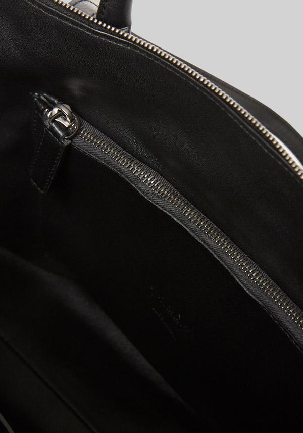 Rose & Lini MARSÈLL “4 DRITTA” BLACK LEATHER BAG