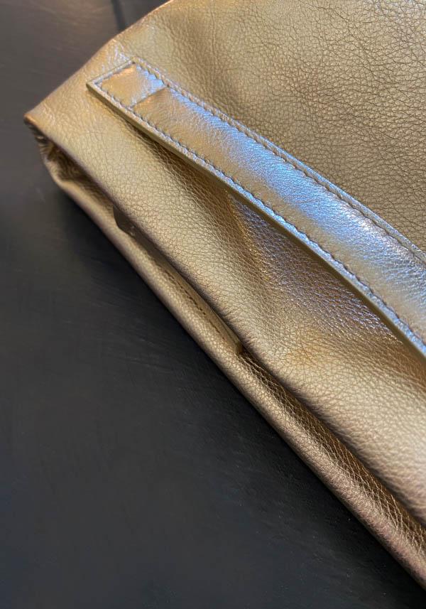 Rose & Lini MARSÈLL “FANTASMINO” PLATINUM CLUTCH BAG