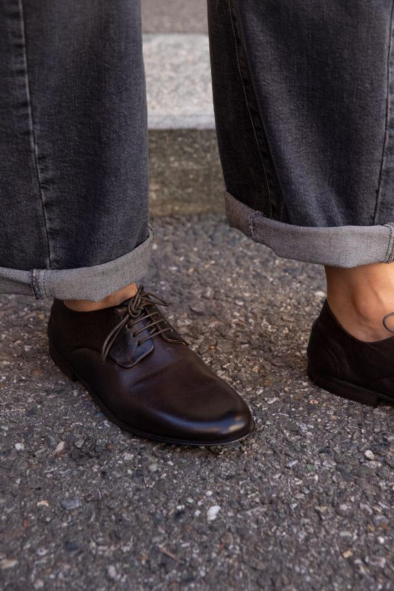 Rose & Lini MARSÈLL “STUCCO” MORO LEATHER SHOES