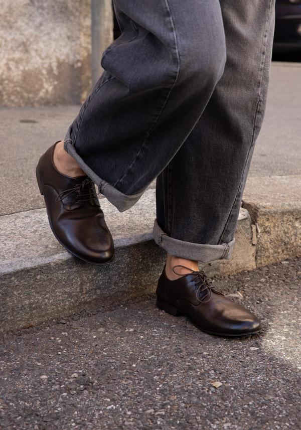 Rose & Lini MARSÈLL “STUCCO” MORO LEATHER SHOES