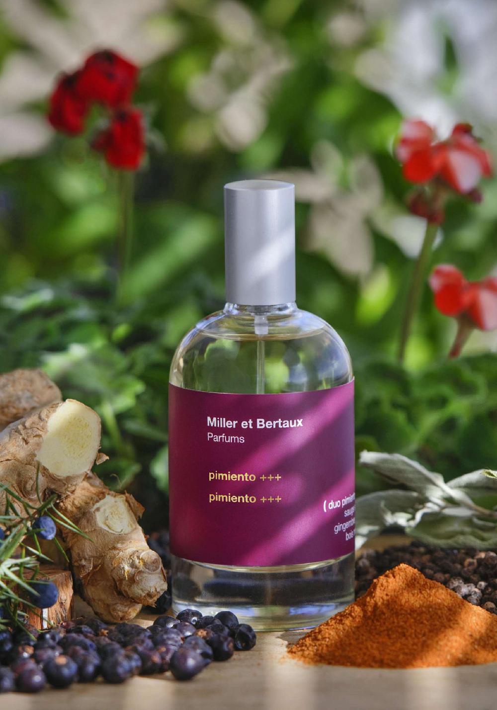 Rose & Lini MILLER ET BERTAUX “PIMIENTO +++” EAU DE PARFUM