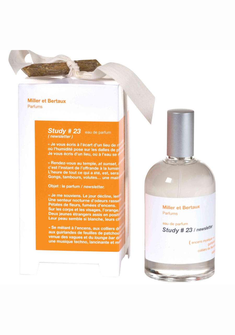 Rose & Lini MILLER ET BERTAUX “STUDY #23” EAU DE PARFUM