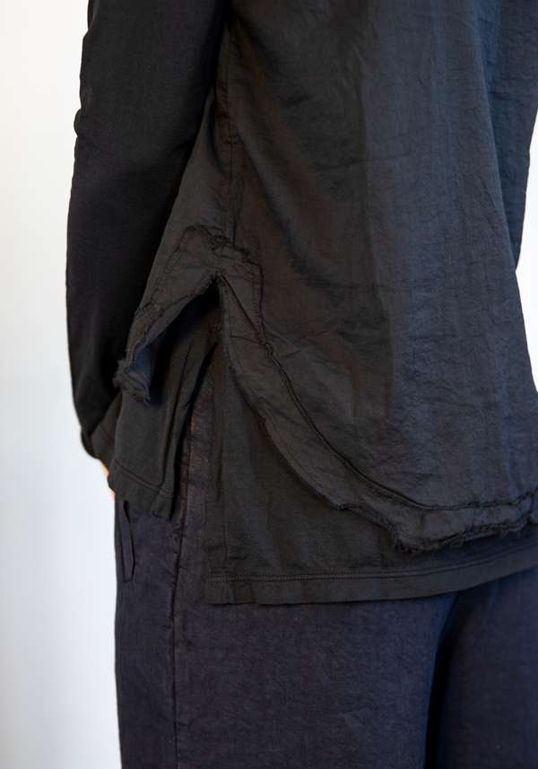 Rose & Lini MJW BLACK LONG SLEEVED T-SHIRT