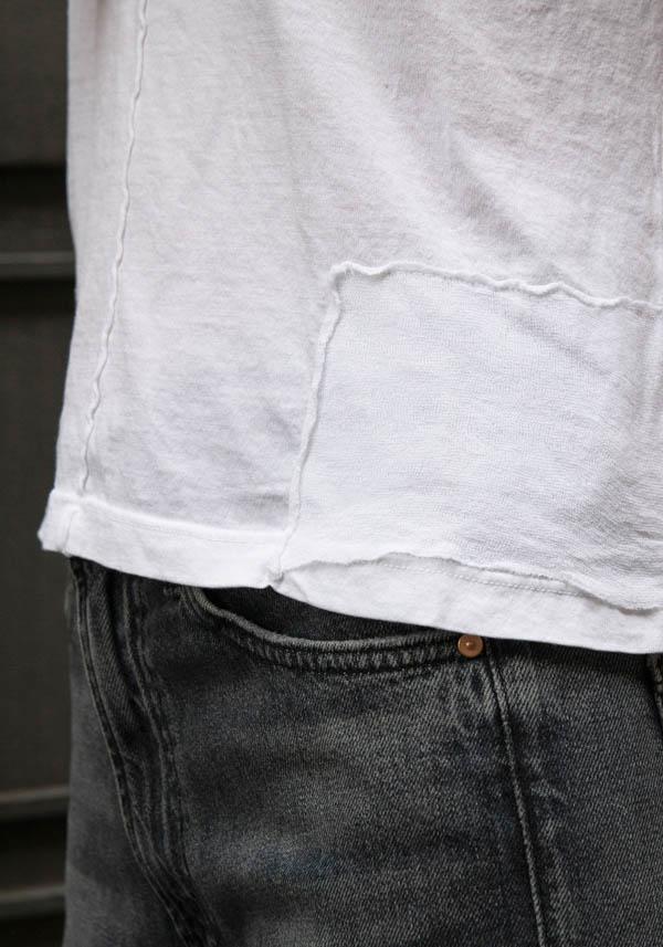 Rose & Lini MJW WHITE COTTON T-SHIRT “2461”