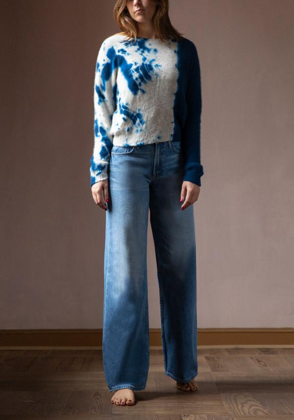 Rose & Lini MOTHER DENIM “LOVE LINE” DENIM BLUE JEANS