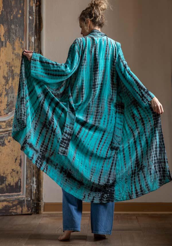 Rose & Lini OBIDI PATTERNED SILK “AMBER DRESS” TIFFANY