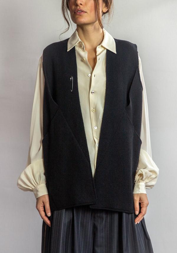 Rose & Lini OYUNA CASHMERE “JACKET MUNDAT” BLACK