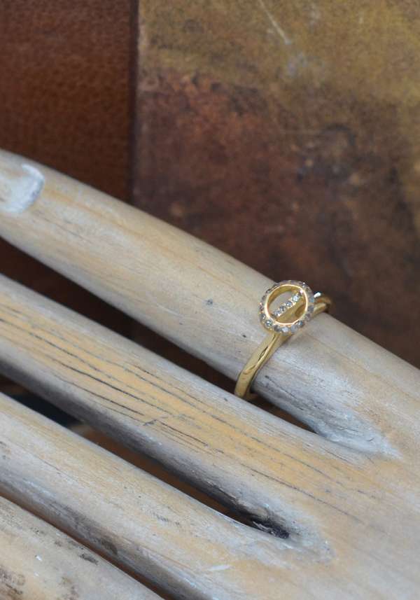 Rose & Lini ROSAMARIA “BELQUIS” DIAMONDS GOLD RING