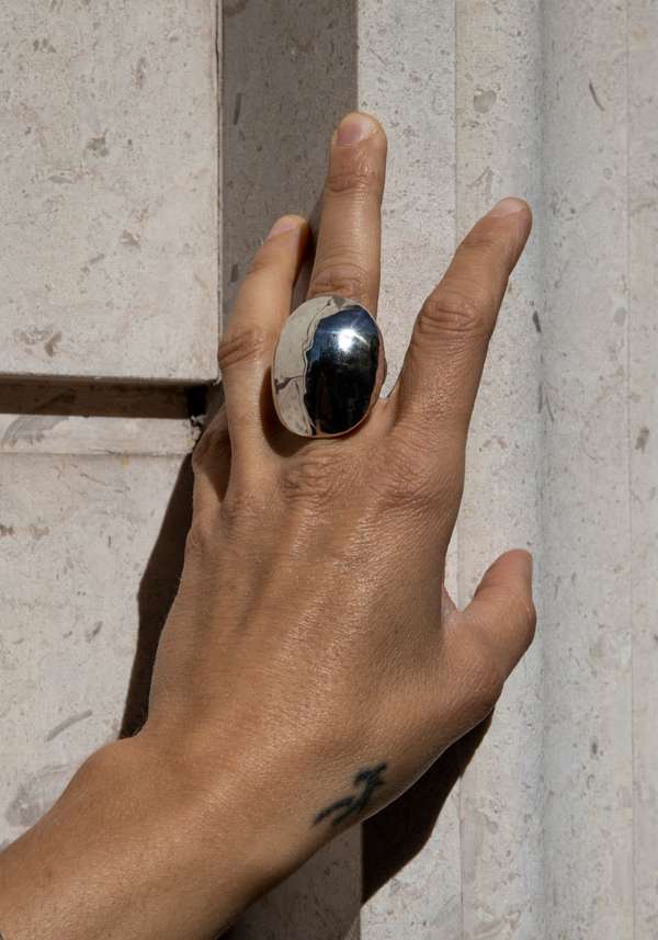 Rose & Lini ROSAMARIA “CHARLIZE” SILVER RING