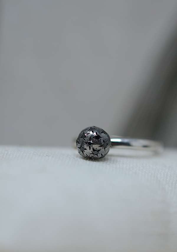 Rose & Lini ROSAMARIA SILVER AND DIAMOND “ALEPO” RING