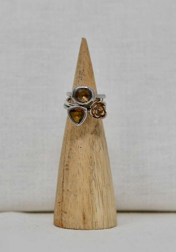 Rose & Lini ROSAMARIA SILVER AND QUARTZ “DEVINA” RING