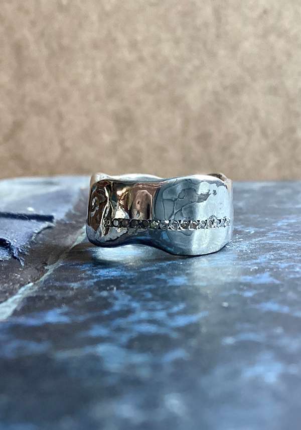 Rose & Lini ROSAMARIA SILVER “CAO” RING