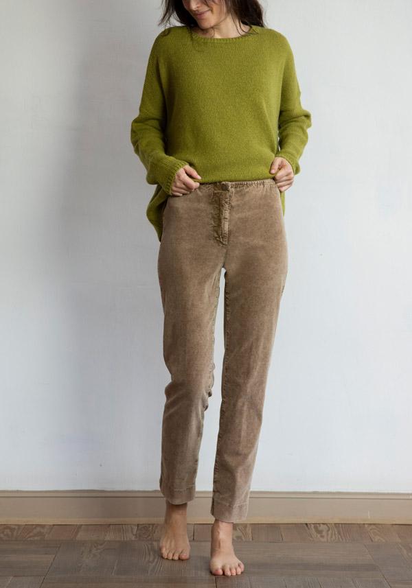 Rose & Lini ROSE & LINI CORDUROY “SICILIA” CAMEL PANTS