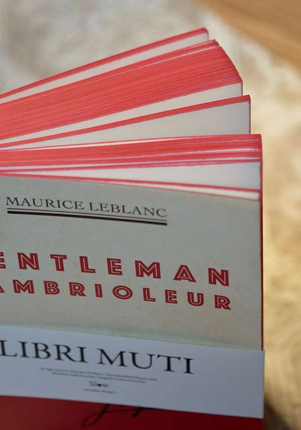 Rose & Lini SLOW DESIGN “LIBRI MUTI” ARSENE LUPIN