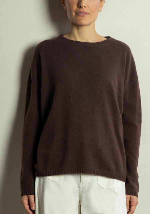 Rose & Lini STEFANO MORTARI CASHMERE “PULL 5142” BROWN