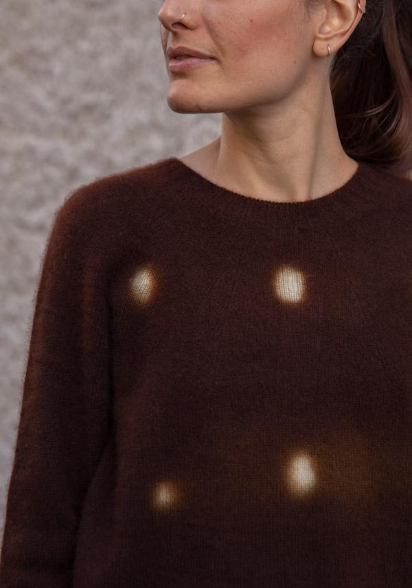 Rose & Lini SUZUSAN CASHMERE “PULL 3027” DOTS