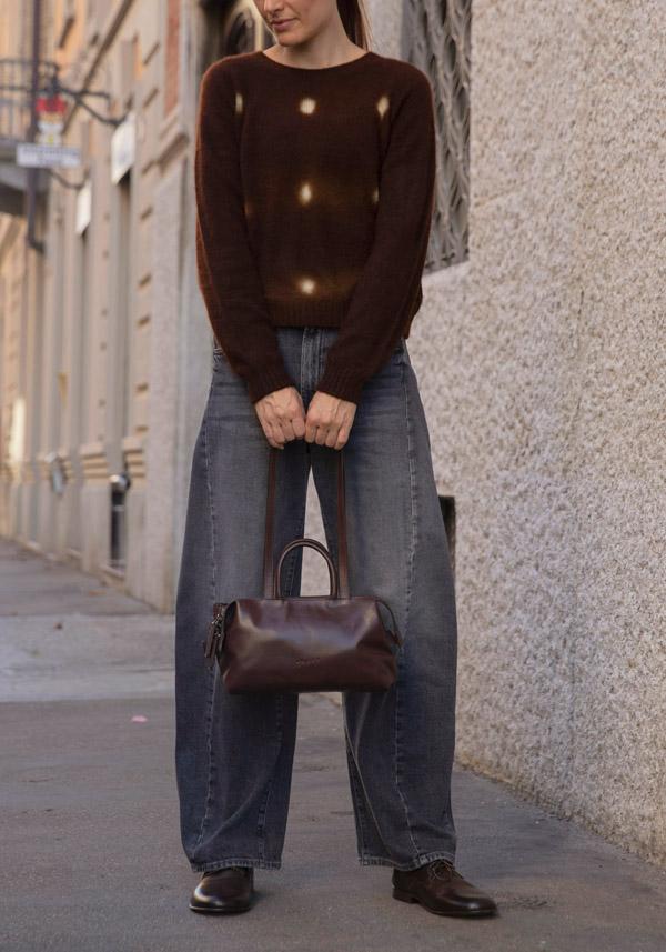 Rose & Lini SUZUSAN CASHMERE “PULL 3027” DOTS