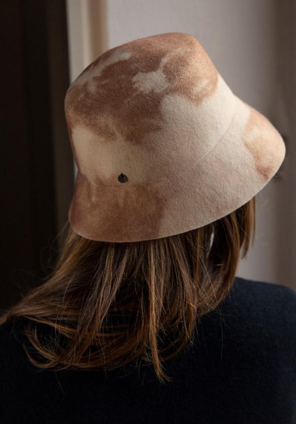 Rose & Lini YESEY “BUCKET” SAND FELTED HAT