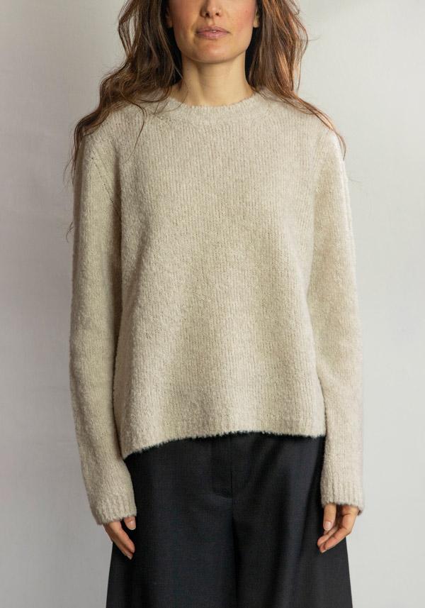 Rose & Lini SAVERIO PALATELLA CASHMERE & SILK “CREW NECK BOXY” BAILEYS KNIT
