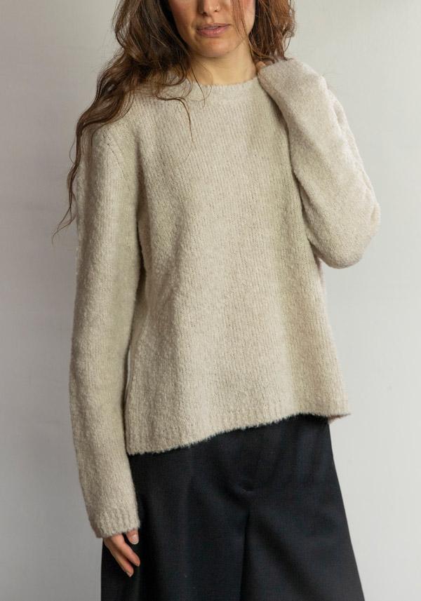 Rose & Lini SAVERIO PALATELLA CASHMERE & SILK “CREW NECK BOXY” BAILEYS KNIT