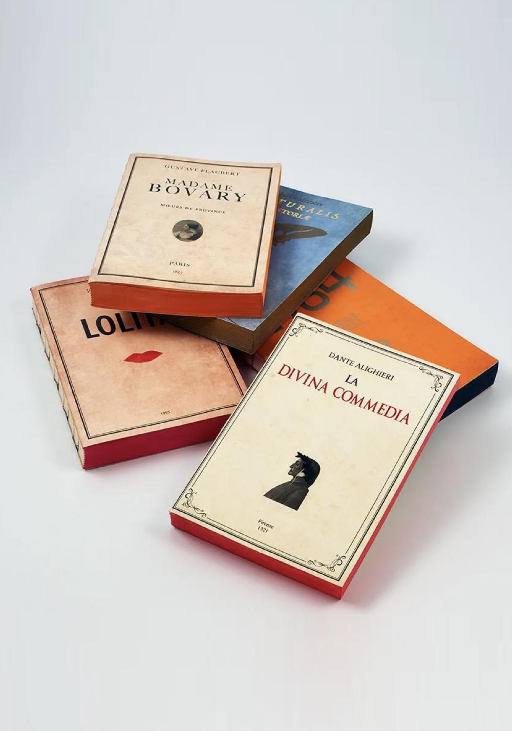 Rose & Lini SLOW DESIGN “LIBRI MUTI” LA DIVINA COMMEDIA