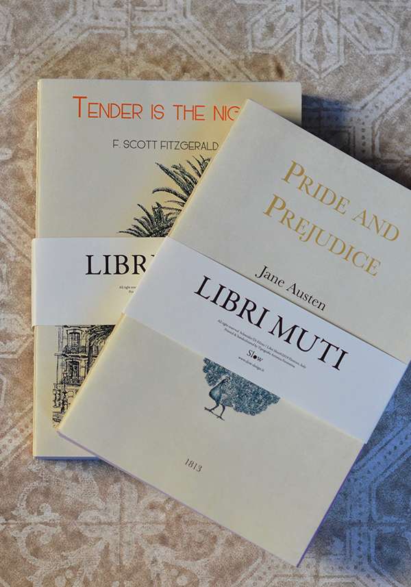Rose & Lini SLOW DESIGN “LIBRI MUTI” PRIDE AND PREJUDICE