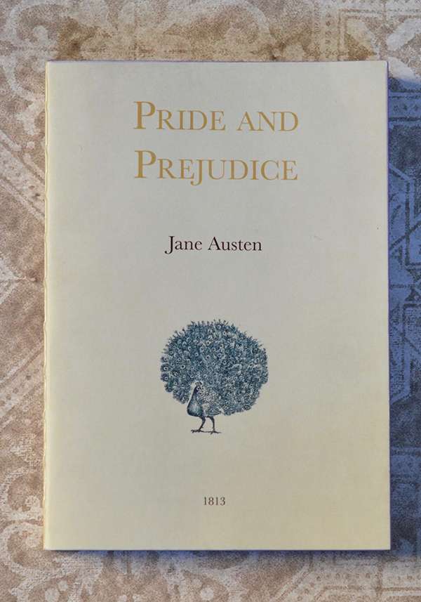 Rose & Lini SLOW DESIGN “LIBRI MUTI” PRIDE AND PREJUDICE