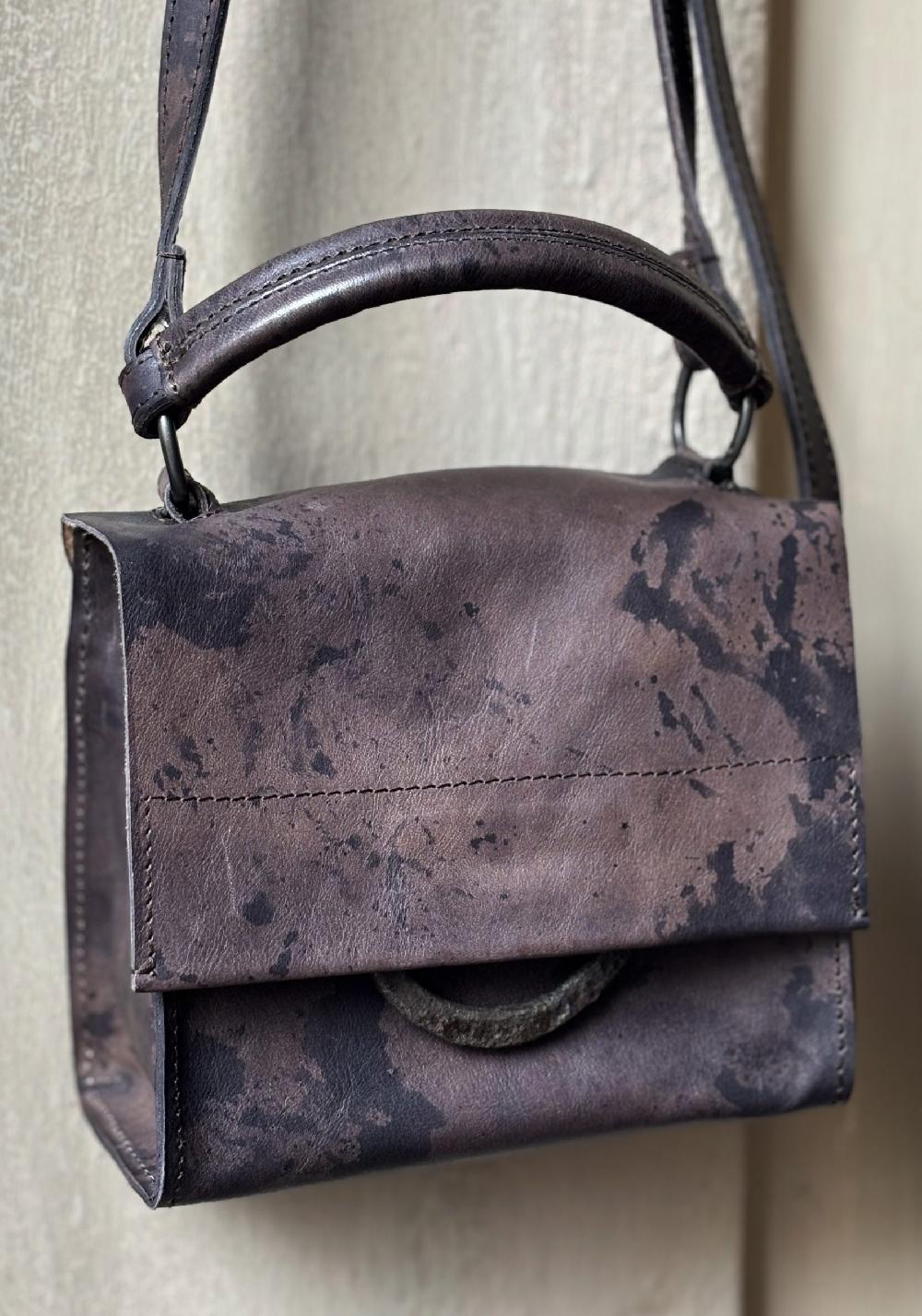 Rose & Lini TAGLIOVIVO EARTH LEATHER “SHOULDER MINI” BAG