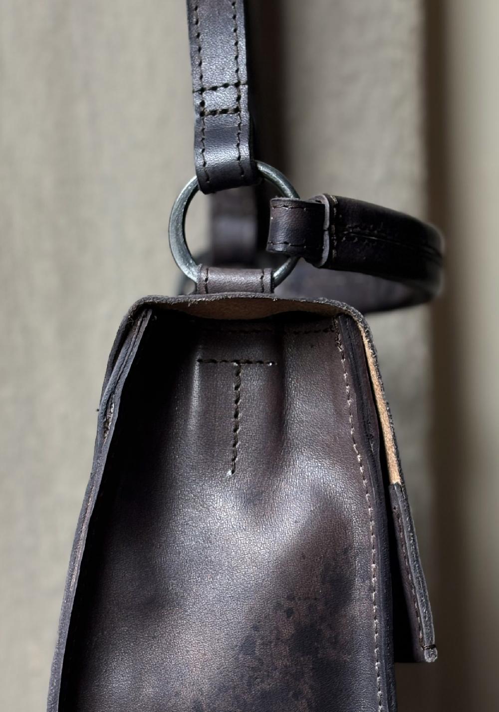 Rose & Lini TAGLIOVIVO EARTH LEATHER “SHOULDER MINI” BAG